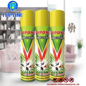 Produit ménager de marque TOPONE 300 ml aérosol insecticide